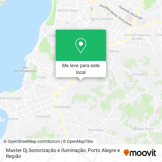 Master Dj Sonorização e Iluminação mapa