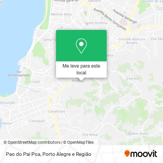 Pao do Pai Poa mapa