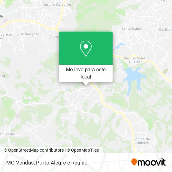 MG Vendas mapa