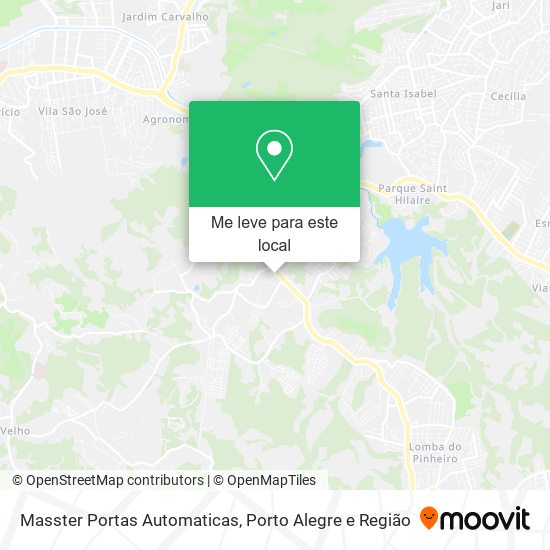 Masster Portas Automaticas mapa