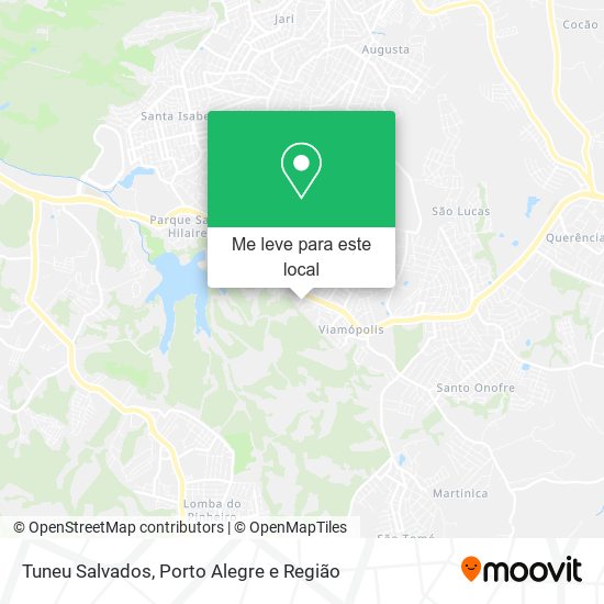 Tuneu Salvados mapa