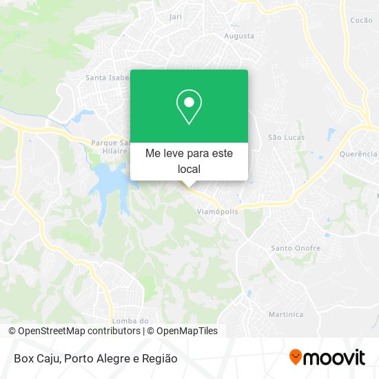 Box Caju mapa