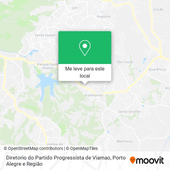 Diretorio do Partido Progressista de Viamao mapa