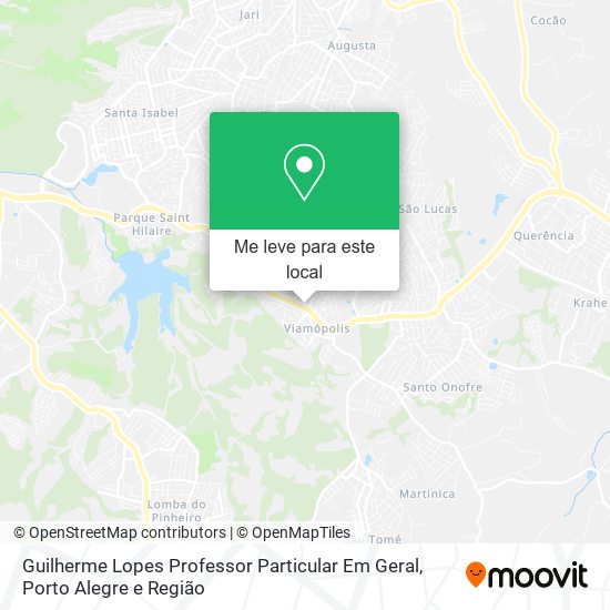 Guilherme Lopes Professor Particular Em Geral mapa