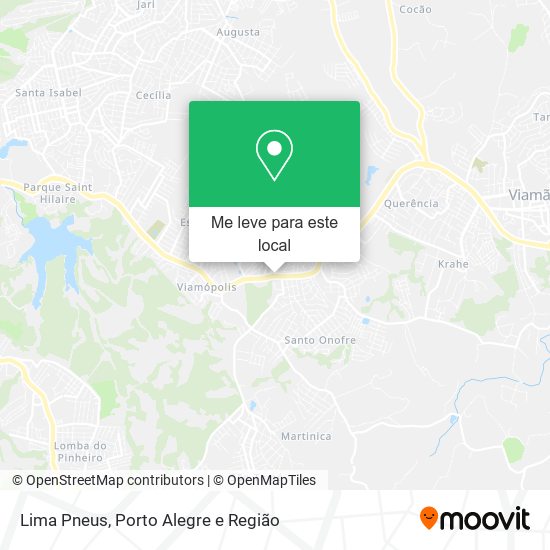 Lima Pneus mapa