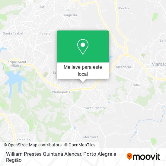 William Prestes Quintana Alencar mapa