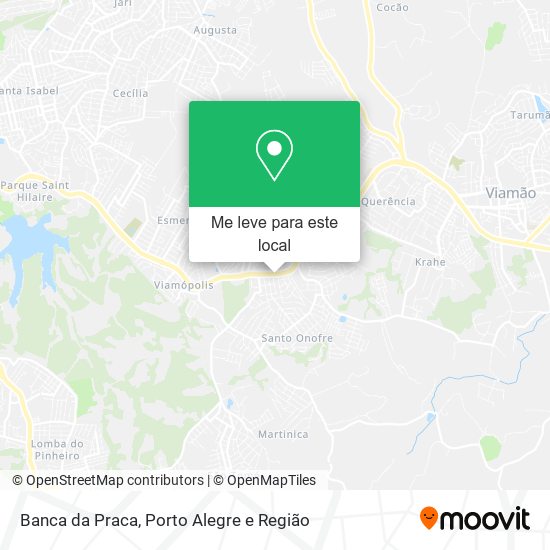 Banca da Praca mapa