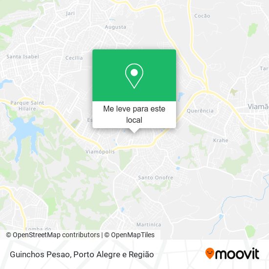 Guinchos Pesao mapa