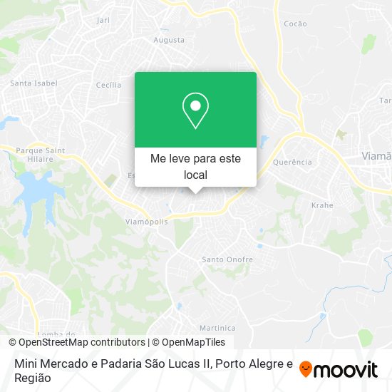 Mini Mercado e Padaria São Lucas II mapa