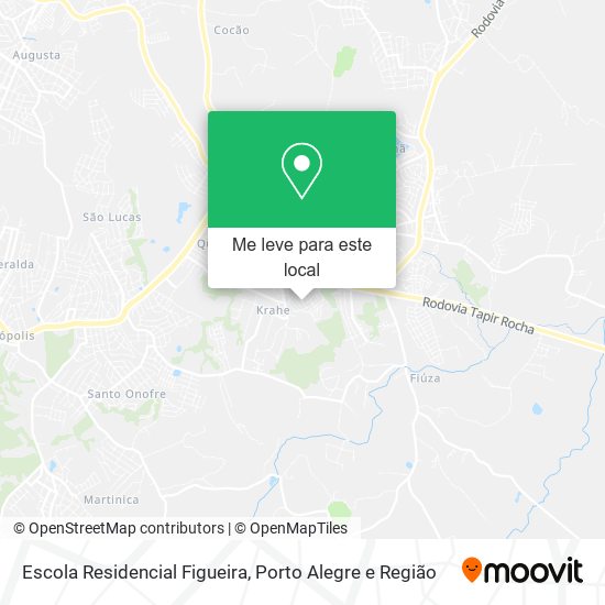 Escola Residencial Figueira mapa