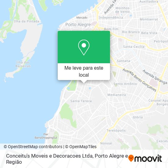 Conceitu's Moveis e Decoracoes Ltda mapa