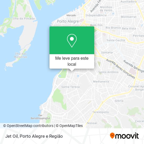 Jet Oil mapa