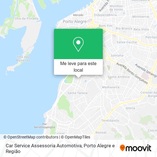 Car Service Assessoria Automotiva mapa