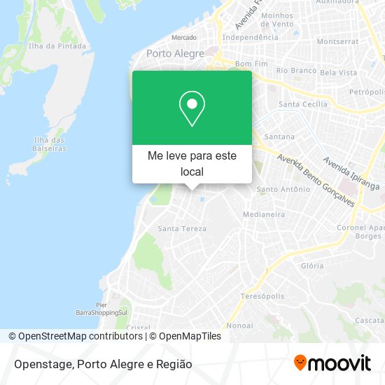 Openstage mapa