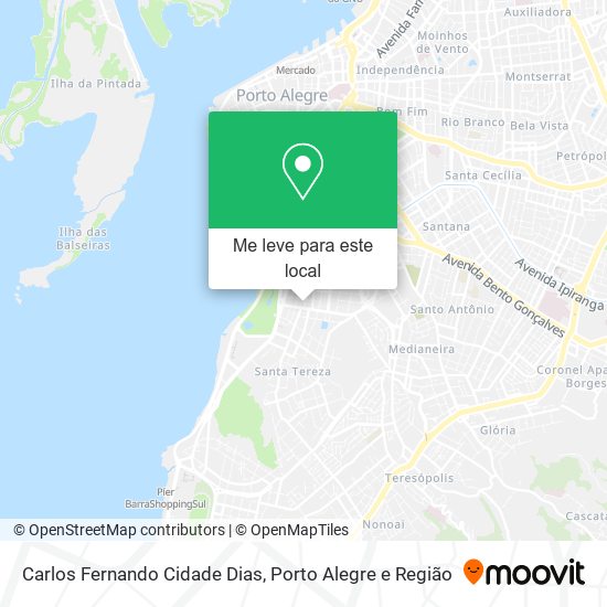 Carlos Fernando Cidade Dias mapa