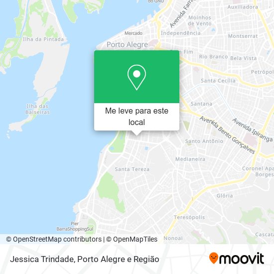 Jessica Trindade mapa