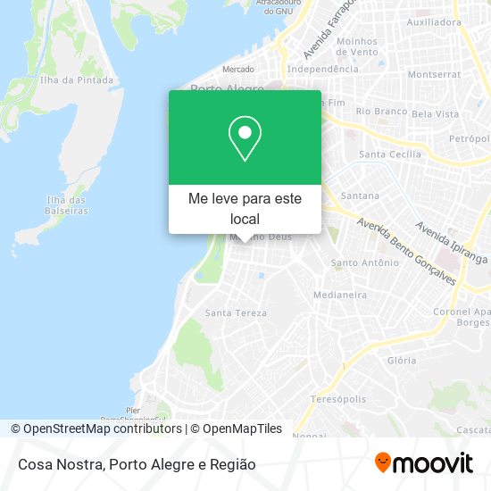 Cosa Nostra mapa