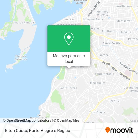 Elton Costa mapa
