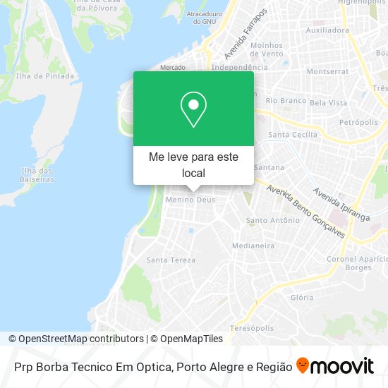Prp Borba Tecnico Em Optica mapa