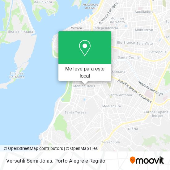 Versatili Semi Jóias mapa