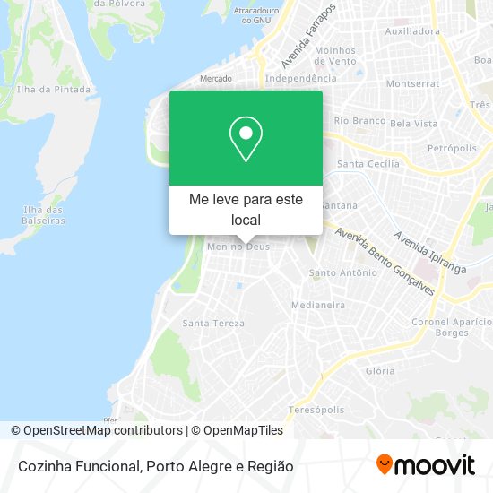 Cozinha Funcional mapa