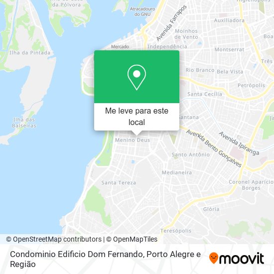 Condominio Edificio Dom Fernando mapa