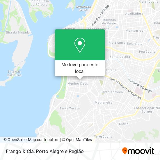 Frango & Cia mapa