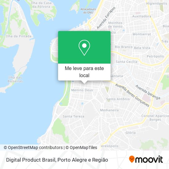 Digital Product Brasil mapa