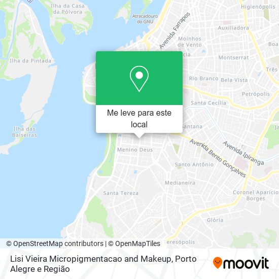 Lisi Vieira Micropigmentacao and Makeup mapa