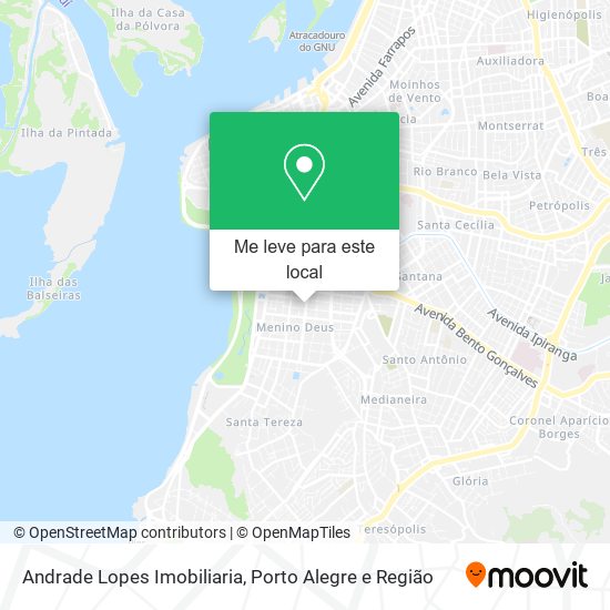Andrade Lopes Imobiliaria mapa
