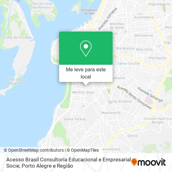 Acesso Brasil Consultoria Educacional e Empresarial Socie mapa
