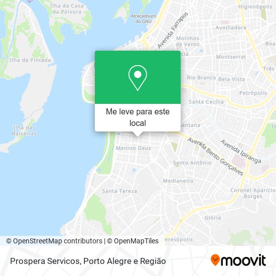 Prospera Servicos mapa