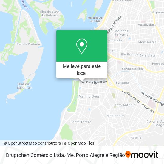 Druptchen Comércio Ltda.-Me mapa