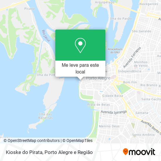 Kioske do Pirata mapa