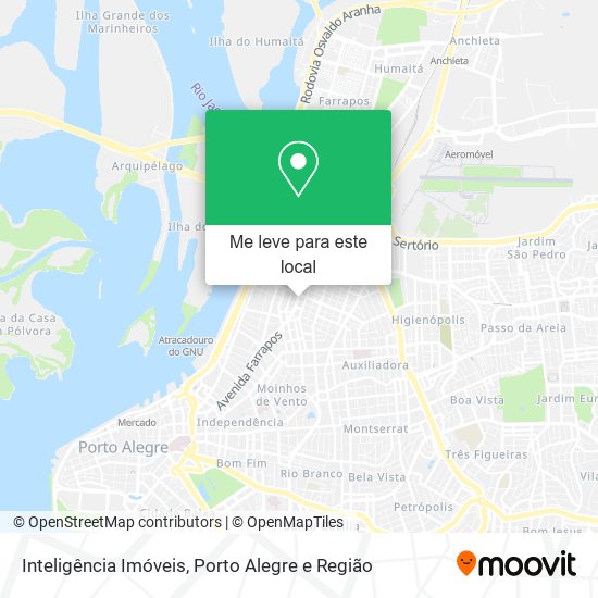 Inteligência Imóveis mapa