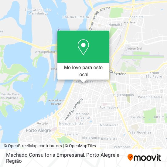 Machado Consultoria Empresarial mapa