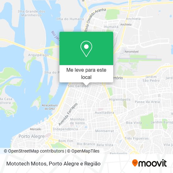 Mototech Motos mapa