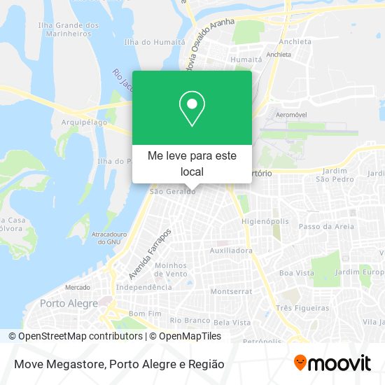 Move Megastore mapa