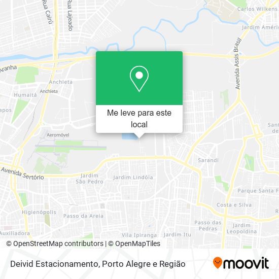 Deivid Estacionamento mapa
