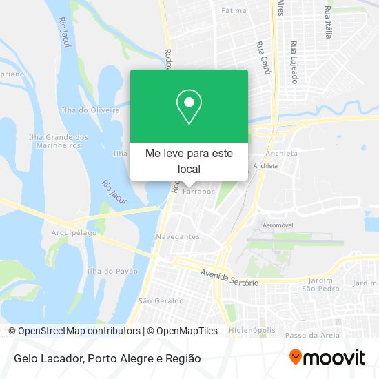 Gelo Lacador mapa