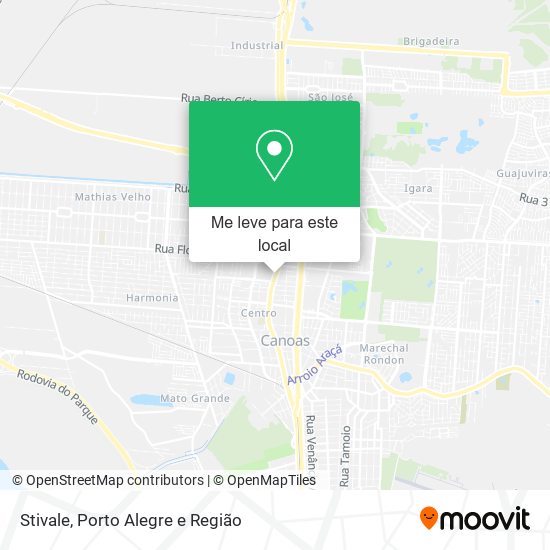 Stivale mapa