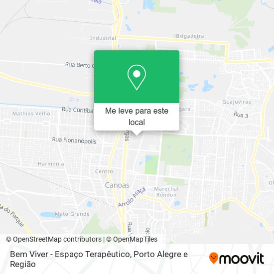 Bem Viver - Espaço Terapêutico mapa