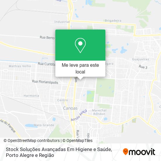 Stock Soluções Avançadas Em Higiene e Saúde mapa