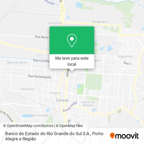 Banco do Estado do Rio Grande do Sul S.A. mapa