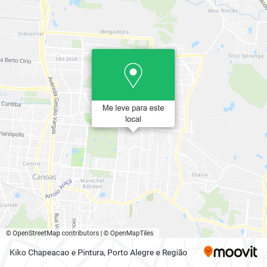 Kiko Chapeacao e Pintura mapa