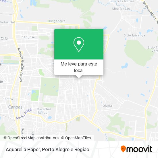 Aquarella Paper mapa