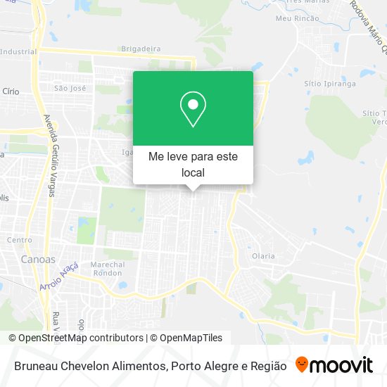 Bruneau Chevelon Alimentos mapa