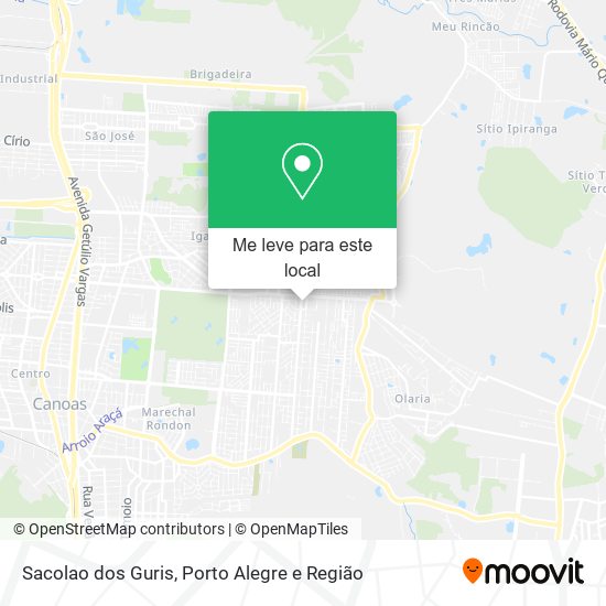 Sacolao dos Guris mapa