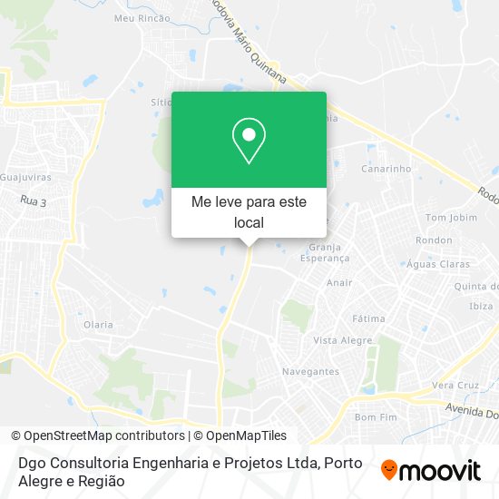 Dgo Consultoria Engenharia e Projetos Ltda mapa