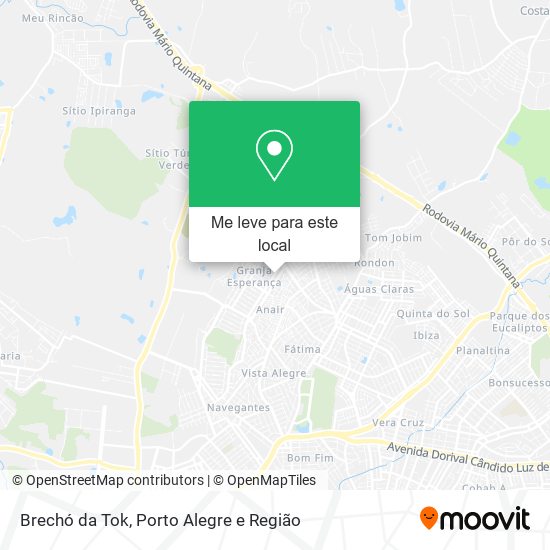 Brechó da Tok mapa